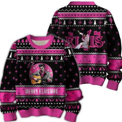 Crossover Elvis Presley Ugly Sweaters