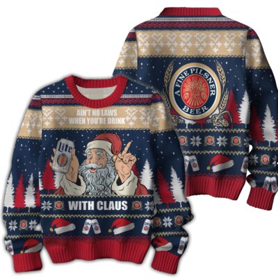 Crossover Miller Lite Beer Ugly Sweaters