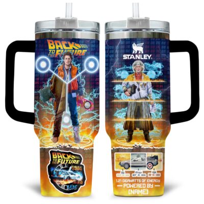 It's 2025 Anniversaries Back to the Future Stanley Tumblers 40z