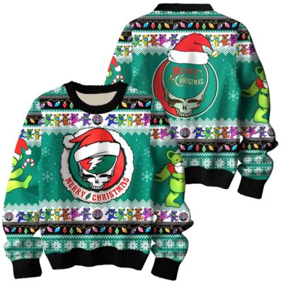 Dancing Bears Christmas Grateful Dead Ugly Sweaters