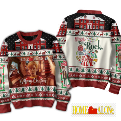 Holiday chaos Christmas Home Alone Ugly Sweaters