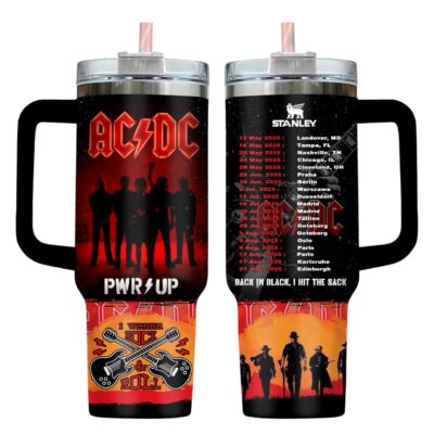 2025 Tour Ac/Dc Stanley Tumblers 40z