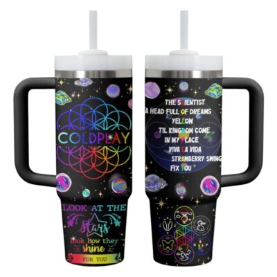 Music of the Spheres Coldplay Stanley Tumblers 40z