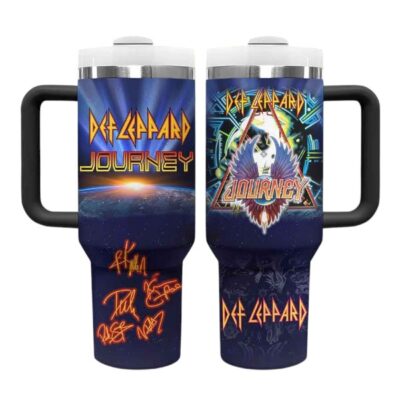 Journey Def Leppard Stanley Tumblers 40z