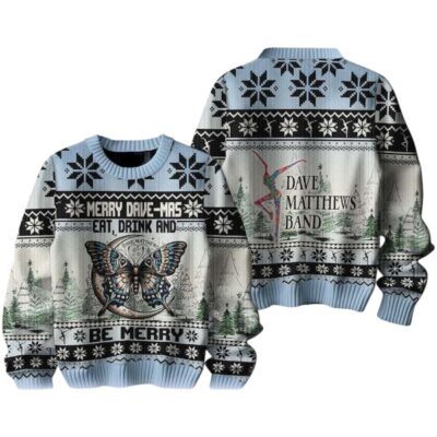 "Merry Dave-mas" Dave Matthews Band Ugly Sweaters