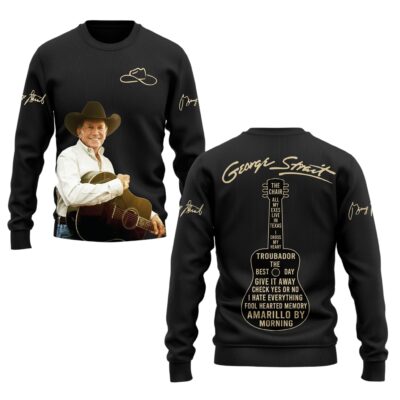 King of Country George Strait Ugly Sweaters
