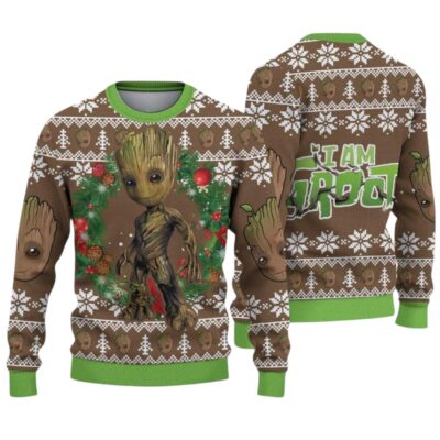 Superhero Christmas Guardians of the Galaxy Ugly Sweaters
