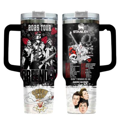 2025 Tour Greenday Stanley Tumblers 40z
