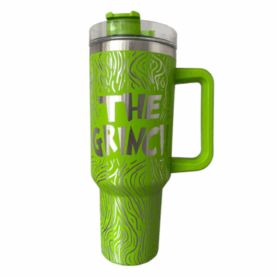 Christmas The Grinch Laser Engraved Stanley Tumblers 40oz