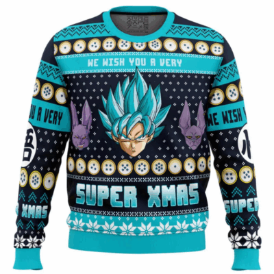 A Very Saiyan Dragon Ball Ugly Sweaters