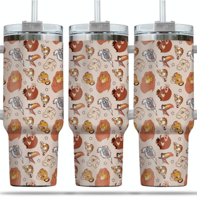 Pattern The Lion King Stanley Tumblers 40z