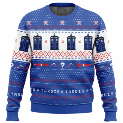 Tardis Doctor Who Ugly Sweaters
