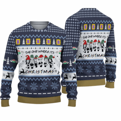 It's Christmas Friends Ugly Sweaters