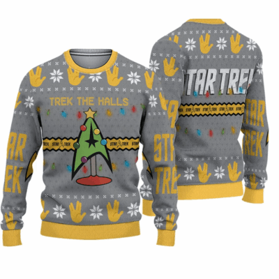 Vulcan Vibes Star Trek Ugly Sweaters