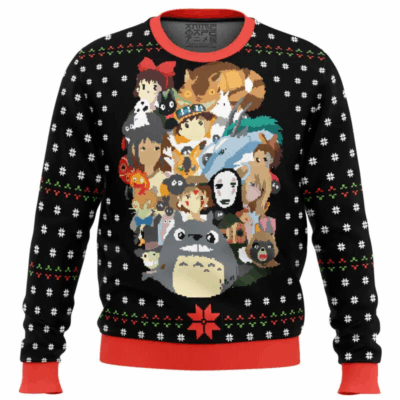 Ghibli Holiday Studio Ghibli Ugly Sweaters
