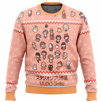 Ghibli Chibi Studio Ghibli Ugly Sweaters