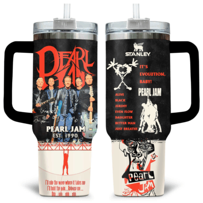 Legendary Pearl Jam Stanley Tumblers 40z
