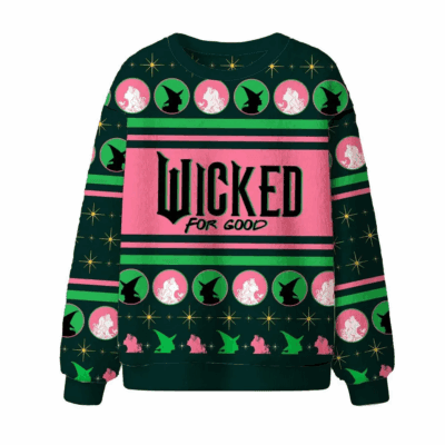 Wicked For Good Christmas Wicked Ugly Sweaters