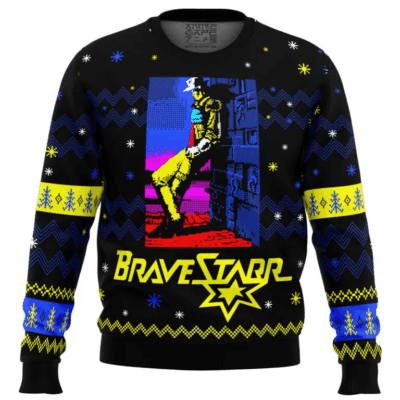 Christmas Cowboy BraveStarr Ugly Sweaters