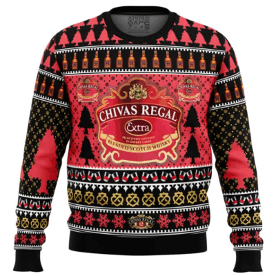 Exclusive Christmas Chivas Regal Ugly Sweaters