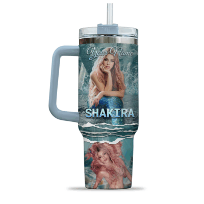 Mermaid-theme Shakira Stanley Tumblers 40z