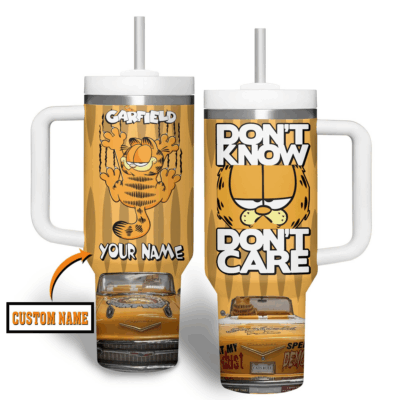 Lazy Cat Garfield Stanley Tumblers 40z