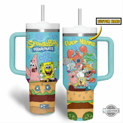 Burger Blast SpongeBob SquarePants Stanley Tumblers 40z