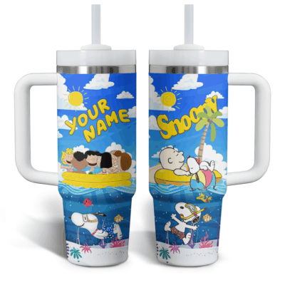 Tropical Snoopy Stanley Tumblers 40z