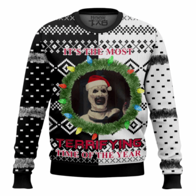 It’s The Most Terrifying Time Of The Year Horror movies Ugly Sweaters
