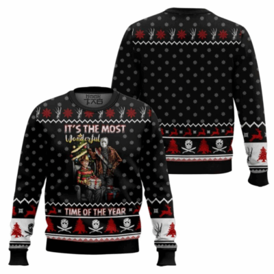 It’s The Most Wonderful Time Of The Year For Slashers Horror movies Ugly Sweaters