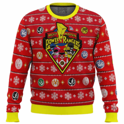 Mighty Morphin Power Rangers Ugly Sweaters