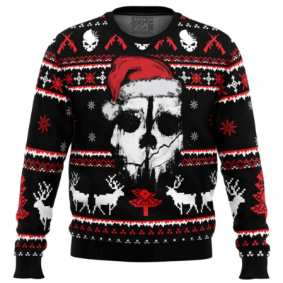 Ghost Call of Duty Ugly Sweaters