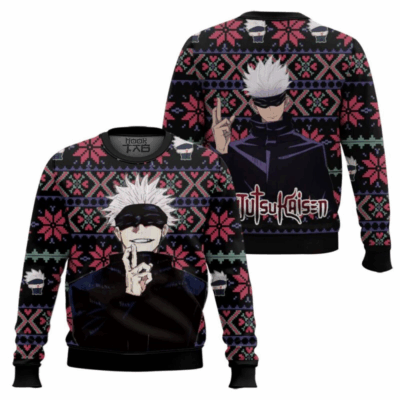 Gojo Satoru Limitless:Cursed Technique Jujutsu Kaisen Ugly Sweaters