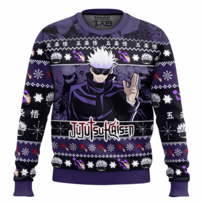 Gojo Satoru Jujutsu Kaisen Ugly Sweaters