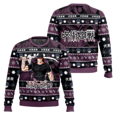 Toji Fushigur Jujutsu Kaisen Ugly Sweaters