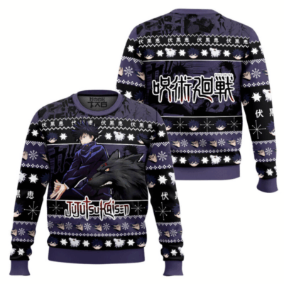 Megumi Fushiguro Jujutsu Kaisen Ugly Sweaters