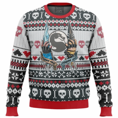 Finish Him Mortal Kombat Ugly Sweaters