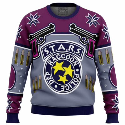 Jill Valentine Season’s Blasting Dead by Daylight Ugly Sweaters