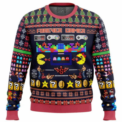 Forever Gamer Pac-Man Ugly Sweaters
