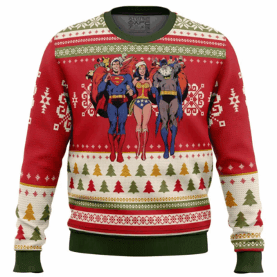 Batman Superman Wonder Woman The Batman Ugly Sweaters