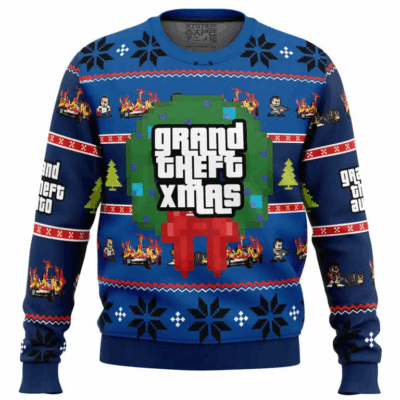 Grand Theft Xmas Grand Theft Auto Ugly Sweaters