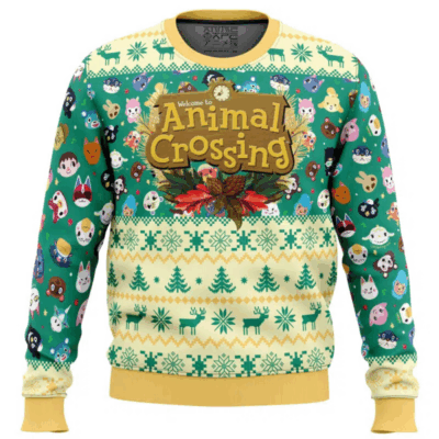 Happy Animal Villagers Animal Crossing Ugly Sweaters