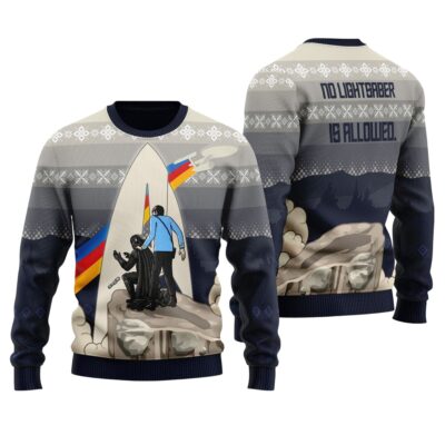 Spock Christmas Star Trek Ugly Sweaters