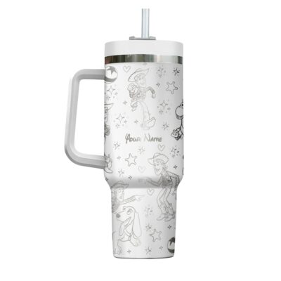 Woody Toy Story Laser Engraved Stanley Tumblers 40oz