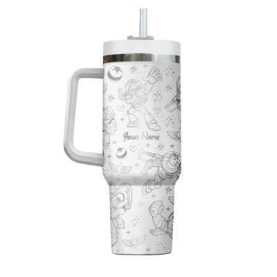 Buzz Toy Story Laser Engraved Stanley Tumblers 40oz