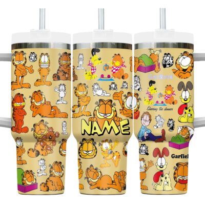 Comic Strip Garfield Stanley Tumblers 40z
