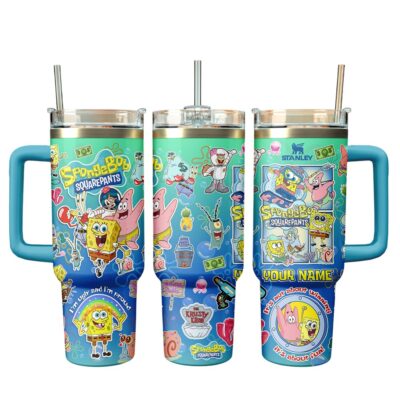 Holiday SpongeBob SquarePants Stanley Tumblers 40z