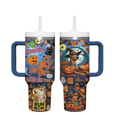Pumpkin Night Scooby Doo Stanley Tumblers 40z