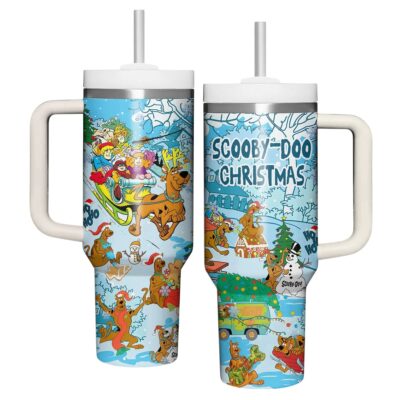 Winter Holiday Scooby Doo Stanley Tumblers 40z