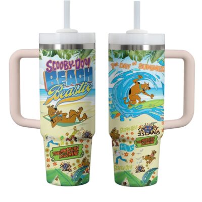 Beach Beastie Scooby Doo Stanley Tumblers 40z